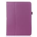 Etui til iPad Pro 9.7\" 2016 Lilla Bi fold Stativ Litchi Tekstur Lær