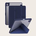 Stilfuldt etui til iPad 11\" Pro M4 2024 Mørkeblå Fold