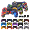Miniatyrbilde 2 av 5: For PS4 Handle Protective Cover PS4 Slim Solid Color Handle Sleeve Personality Camouflage Silicone White