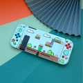 Miniatyrbild 1 av 5: För Nintendo Switch Protective Shell NS All Inclusive Protective Cover TPU Soft Shell Game Theme Mario