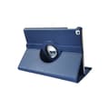 Etui for iPad 2021 9 10.2\" Dyp Blå 9\" Litchi Tekstur Roterende Lær
