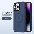 iPhone 17 Pro Kongeblå Matt Deksel Magnetisk Fallbestandig Feste