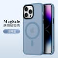 Skal för iPhone 17 Pro Max Peak Blå magnetisk matt fallskydd