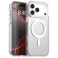 iPhone 17 Pro Max Fodral, Candy Magsafe PC Hybrid TPU, Vit Vit