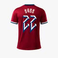 Norges landslagströja för barn, nr 22 Bobb Storlek S, Ungdomsfotbollströja NO.22 Bobb S