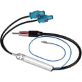 SKAA-39D Antenneadapter - Dobbel Fakra til DIN hann - 46 cm kabel - 12V strømforsyning