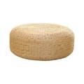 Båggolvkudde i distaff-färg - Handstickad - Diameter 40 cm - Höjd 20 cm