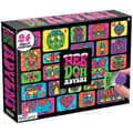 Påsk-tema stressleksaker med påskägg och gyllene ägg-överraskning - 24-pack squishy-set för äggjakt för barn 1set