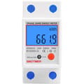 Enfasig undermätare, MID-certifierad, 45A max modulär, enkel tariff, LCD-display - Smart elmätare