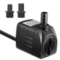 1500L/H Dränkbar Vattenpump - 25W - Ultratyst - 400 gph Flödeshastighet