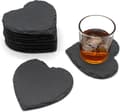 VanGogh Slater Hjerteformet Bordbrikke 11x11cm (4 stk.) Valentinsdagsgave til Ham/Hende