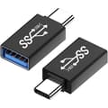 Pikkukuva 1 / 5: USB-C–USB 3.1 -sovitin (2 kpl), Type-C naaras OTG-sovitin, yhteensopiva iPhone 15 Pro/Max, iPad Pro, MacBook Pro Air, Google Pixel, Samsung