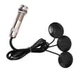 Gitarrpickup Piezo Kontaktmikrofonpickup 3 Transducer Pickupsystem För Akustisk 6.35mm