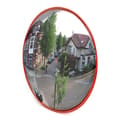 30 cm konvex trafikspegel, 130°-160° synfält, trafiksäkerhetsspegel, utomhus/inomhus