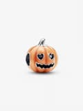 Pandora - Luminous Spooky Pumpkin Charm - Sterling Sølv