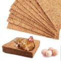 10-pack kokosnötsmulchskivor, kokosmattor för växter, kycklingar, för häckningslådor och återanvändbara foder för hönshusbon