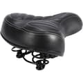 Sykkelsete - Ergonomisk - Svart - Vanntett PU - 25x20cm - Optimal Komfort
