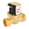 Mässing NC magnetventil G3/4 (3/4\") DC12V – normalt stängd, 0.02–0.8 MPa