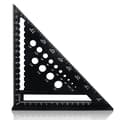 18 cm (7 tommer) Tømrervinkel - Aluminiumslegering - Høj præcision - Antirefleks mat finish