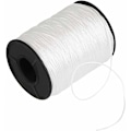 Miniatyrbilde 1 av 5: 150 meter flettet snor for persienner, 1 mm diameter hvit polyetylen snor for persienner i aluminium, lamellgardiner, skodder, hagearbeid, planter og håndverk