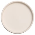 Miniatyrbilde 6 av 11: Keramisk rund blomsterpotte vannbrett dekorasjon Morandi pigment brennende base fortykket pute vannbrett Avocado Green 17.5*2.5cm (inner diameter 16cm)