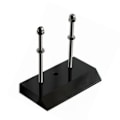 Miniatyrbillede 1 af 5: Deck Wall Mount Skateboard Hanger Professionel Display Rack Opbevaringsværktøj Akryl Sort black