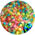 Miniatyrbilde 2 av 6: 50 stk Utomhus selvlysende steiner lyser i mørket hagestener - Perfekt Multicolor