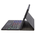 Miniatyrbillede 5 af 5: Samsung Galaxy Tab S6 Lite A610B Læder Etui med Bagbelyst Bluetooth Tastatur