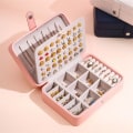 Miniatyrbild 10 av 10: Smyckeskrin Förvaringslåda ROSA rosa pink
