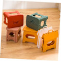 Miniatyrbillede 3 af 4: Pall Vikbar Vikbar Multi Purpose Heavy Duty Home Kitchen Kids Pink L Pink L