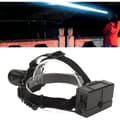 Induksjonssensor Hodelykt Bærbar Hodelykt Utendørs Søkelys Sykling Løping LED Laser Hvit USB-kabel, DUBUNS