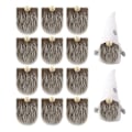 Miniatyrbild 7 av 11: Rund träkula DIY handgjord dvärg dvärg prydnader ny produkt Light brown