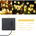 Miniatyrbilde 3 av 6: Solcellelamper utendørs, 30 LED-sollamper lysslynge sollamper utendørs hage