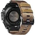 Miniatyrbilde 1 av 11: 22 26mm Nylon Militærrem For GARMIN FENIX7 7X PRO 6 6X Myk Holdbar Rem Kropp For 965 Instinct Erstatningsrem Khaki khaki