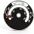 Miniatyrbillede 1 af 5: Magnetisk Komfur Brændeovn Termometer Pejs Temperaturmåler til Røgrør Brændefyr Grill