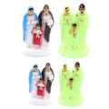 Miniatyrbillede 8 af 11: Kvinder Piger Ruffle Kort Underskørt Solid Hvid Farve Fluffy Bubble Tutu Nederdel P