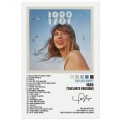 Miniatyrbillede 1 af 5: Pop-sanger Canvas Poster til Taylor Swift Til Værelse Æstetisk Canvas Vægkunst Soveværelse 1989 TAYLOR'S VERSION 30*40cm 1989 TAYLOR'S VERSION 30*40cm
