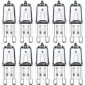 G9 Halogenlampor 40W Transparenta G9 Kapsellampor 230V Varmvit Dimbar 10-pack