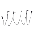 Miniatyrbillede 1 af 8: 1 til 5 Daisy Chain-kabel Universal Guitar Effect Pedal Strømforsyning Splitter-kabel til DC-adapter
