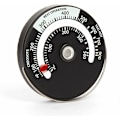 Miniatyrbillede 2 af 5: Magnetisk Komfur Brændeovn Termometer Pejs Temperaturmåler til Røgrør Brændefyr Grill