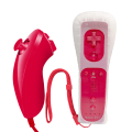 Miniatyrbillede 7 af 7: Wii-controller, venstre og højre controller, indbygget accelerator, 2 i 1 venstre og højre controller black