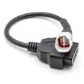 Miniatyrbilde 4 av 5: Adapter for Yamaha motorsykkel 4-pin kontaktkabel - Obd2 kontaktkonverter for Yzf R1 R6 Mt07 Mt09 Mt10 Tracer Xsr Fz09 Fz10 Fjr1300