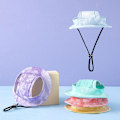 Miniatyrbilde 4 av 11: Hundesolhatt Justerbar Hund Utesport UV-beskyttelseshatt qd best Lyseblå M Light blue M