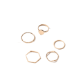 Miniatyrbild 6 av 11: Fashion damring öppen ring ledring lillfinger ring set Amazon ZCR037