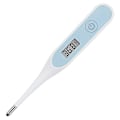 Miniatyrbild 1 av 5: Digital Basaltermometer för PC, elektronisk termometer, snabb avläsning 20 sekunder, snabbtesttermometer för spädbarn och vuxna (Blå)