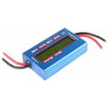 Solkraftmätare LCD Effektanalysator Wattmeter, DC LCD-display 60V/100A Högprecisions Effektmätning Wattmätare - Blå