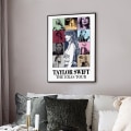 Miniatyrbild 3 av 5: Pop-sångare Canvas Poster för Taylor Swift För Rum Estetisk Canvas Väggkonst Sovrum 1989 20*30CM 1989 20*30CM