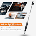 Pikkukuva 6 / 11: SAFELIFE 1/4\" FNPT Extended Reach Dual Head Air Chuck, 14.6'' Extended tilt lock tire pump chuck with grip handle, 2-way Connecti 9.4inch