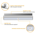 Miniatyrbilde 6 av 8: LED-lys med justerbar lysstyrke, lang batterilevetid, fjernkontroll, intelligent magnetisk nattlampe Remote Control Warm 1pc
