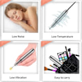 Miniatyrbild 3 av 5: Nagelborrmaskin Set, Elektrisk Bärbar Nagel Fil Borrmaskiner Kit, Professionell Manikyr Pedikyr Maskin Verktyg för Akrylnaglar, USB Laddningsbar
